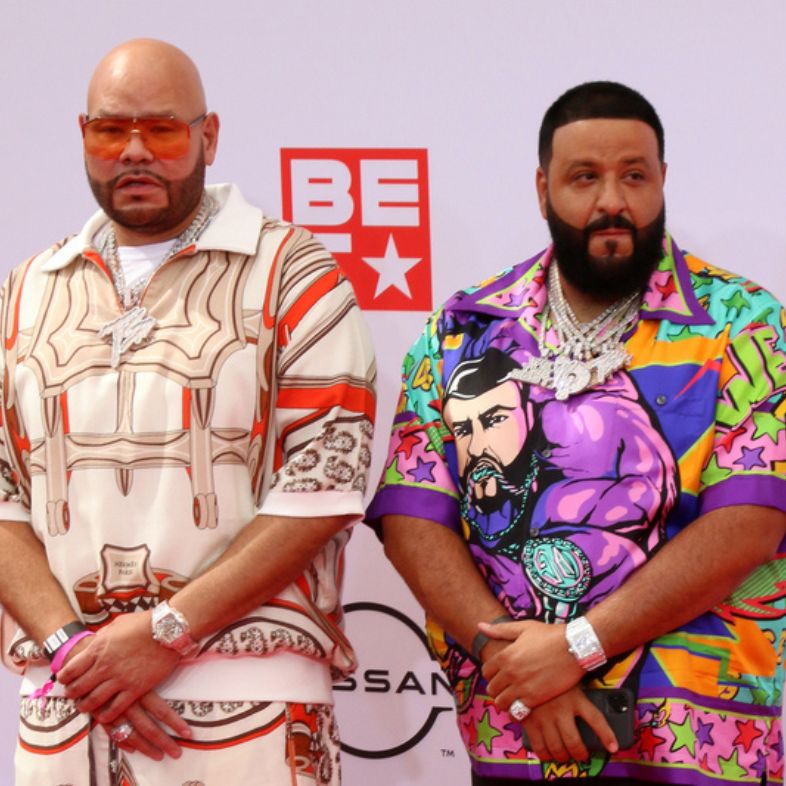 Fat Joe DJ Khaled at the 2021 BET Awards Arrivals at the Microsoft Theater on June 27, 2021 in Los Angeles CA