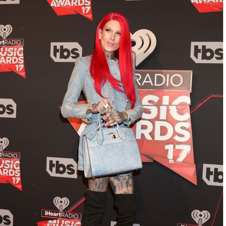 Jeffree Star at the 2017 Music Awards at iHeart Forum on March 5, 2017 in Los Angeles, CA