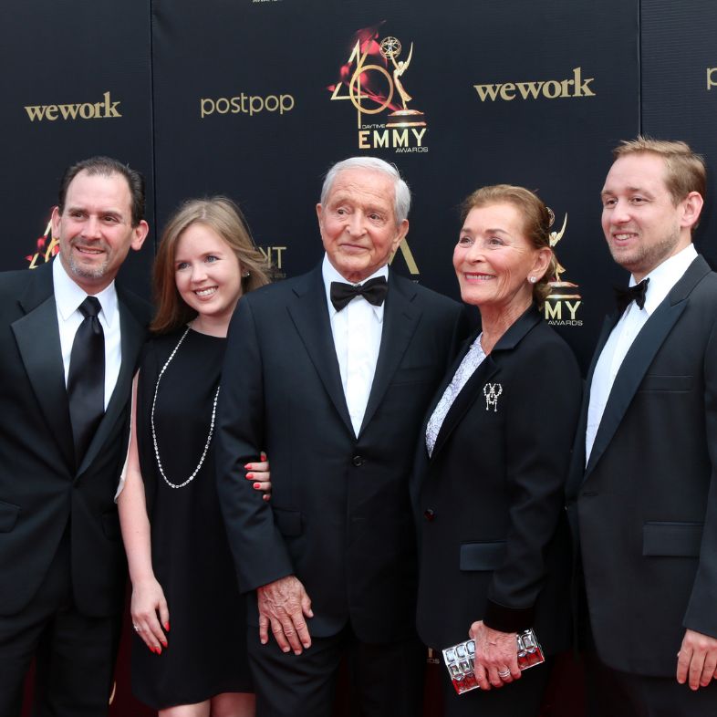 Judge Judy Sheindlin's family at the 2019 Daytime Emmy Awards at the Pasadena Convention Center May 5 at 2019 in Pasadena CA