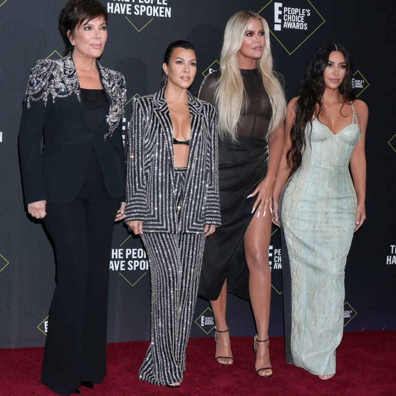Kim Kardashian West at the 2019 Peoples Choice Awards at The Barker Hangar on November 10, 2019 in Santa Monica CA