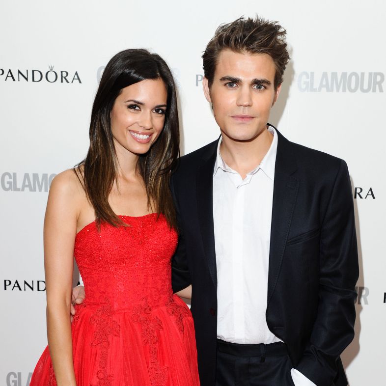 Torrey DeVito and Paul Wesley arriving for the Glamour Women Of The Year Awards 2012, at Berkeley Square, London