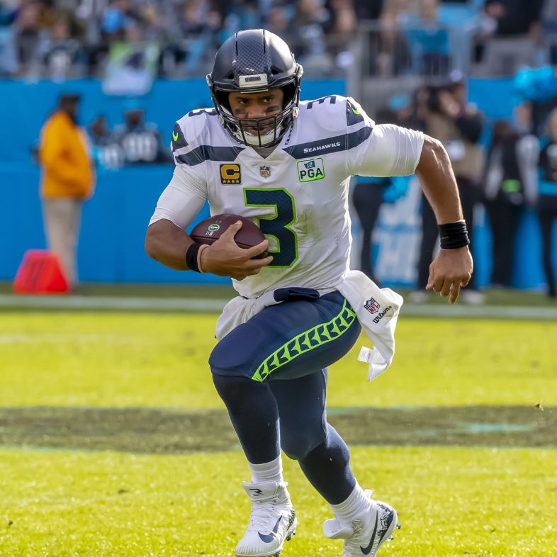 November 25, 2018 Russell Wilson 3 game against the Carolina Panthers at Bank of America Stadium in Charlotte. Panthers lose to Seahawks 3027