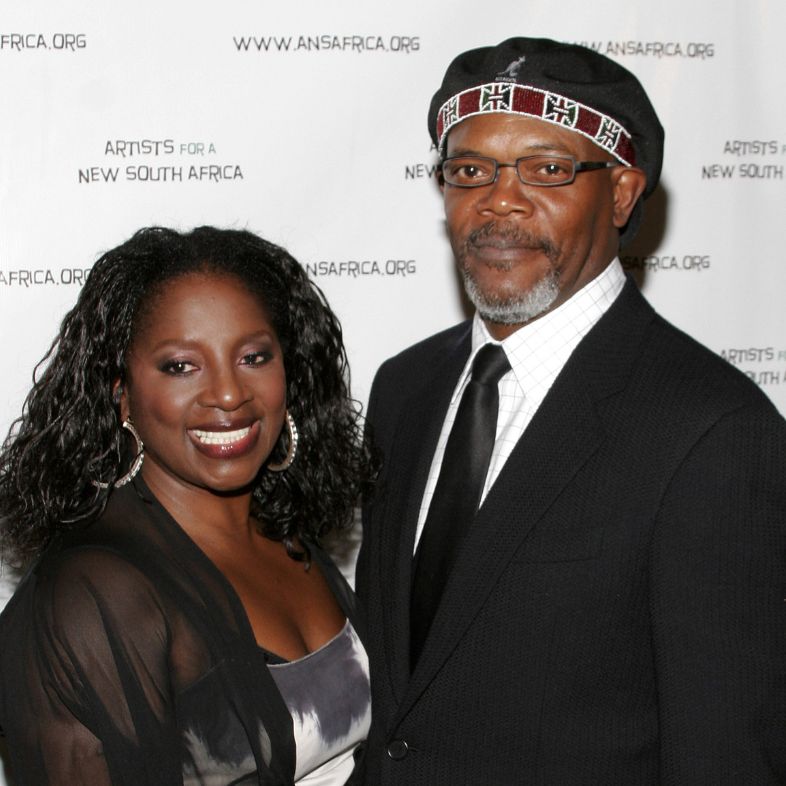 Beverly Hills - Samuel L. Jackson attends the Archbishop Desmond Tutu`s 75th Birthday Honored by Artists for a New South Africa held at the Regent Beverly Wilshire Hotel Beverly Hills, California, United States