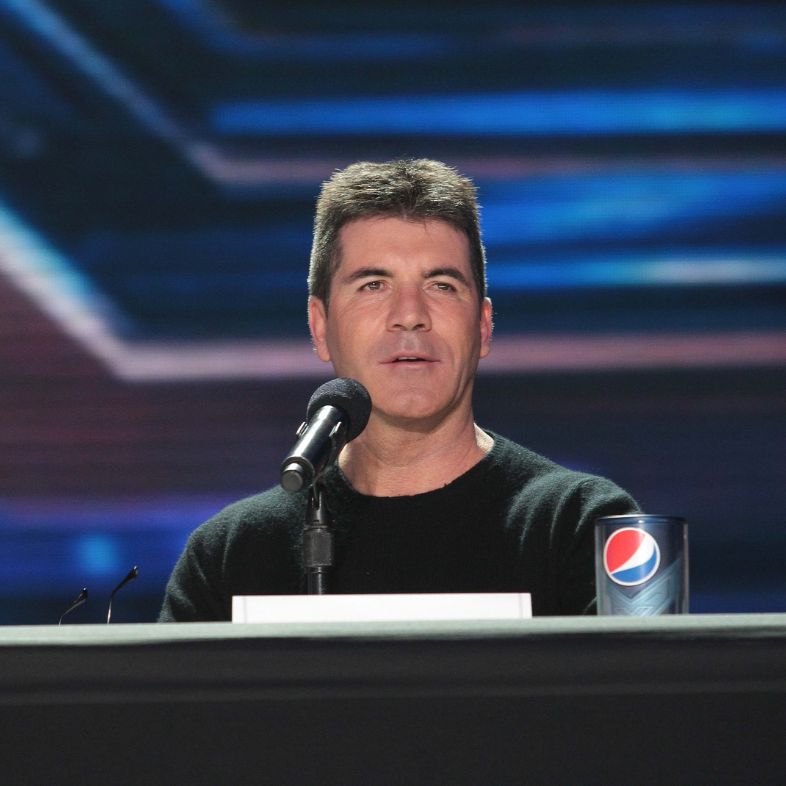 Simon Cowell at the X Factor Press Conference, CBS Televison City, Los Angeles, CA 12-19-11