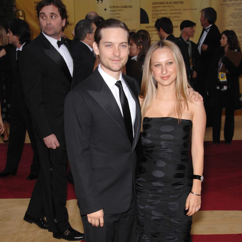 Tobey Maguire and Jennifer Meyer at the 79th Annual Academy Awards at the Kodak Theatre, Hollywood. February 26, 2007 Los Angeles