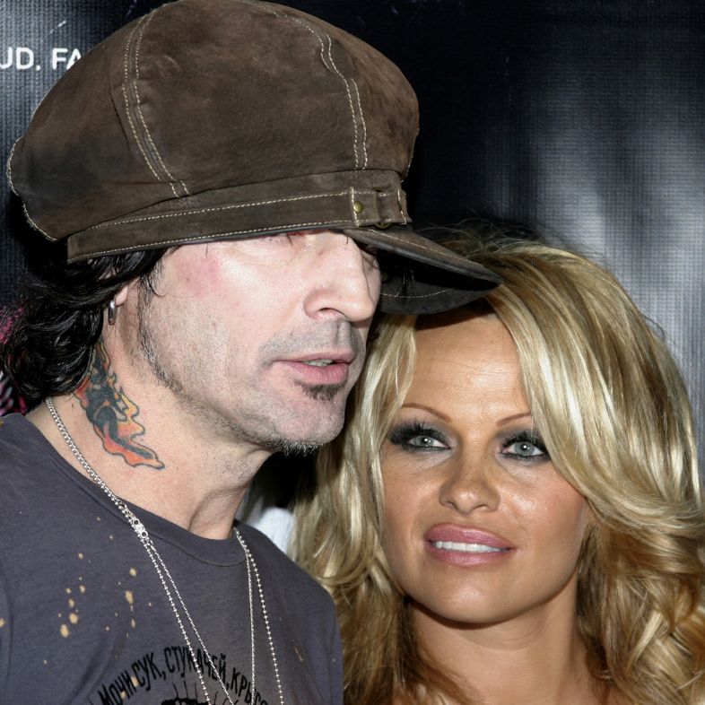 Tommy Lee and Pamela Anderson at the Rokbar Hollywood Launch Party in Hollywood