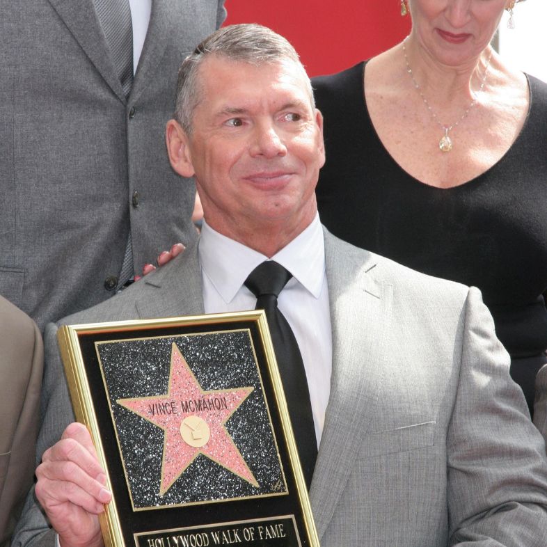 Vince McMahon at the ceremony honoring Vince McMahon with a star on the Hollywood Walk Of Fame. Hollywood