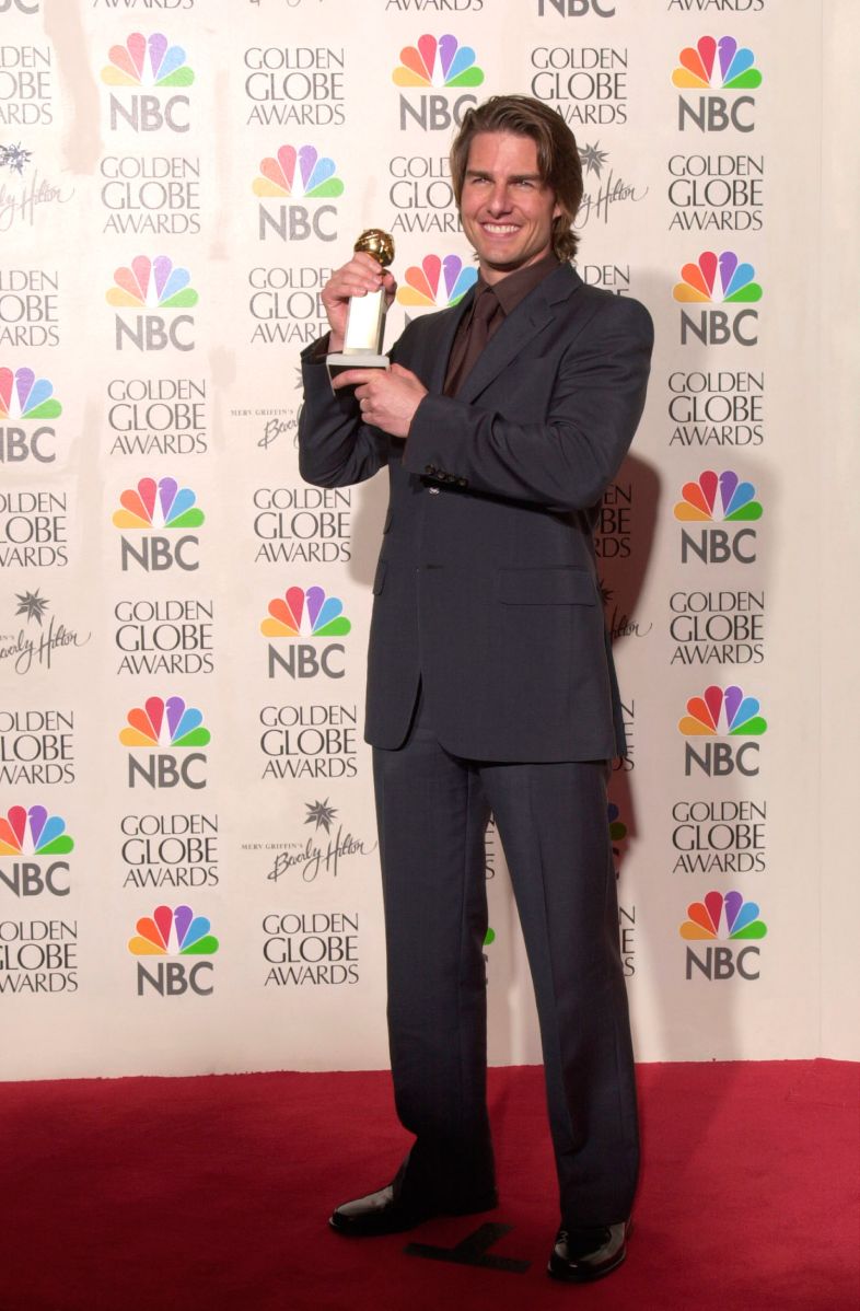 January 23, 2000: Actor TOM's CROSSING at the Golden Globe Awards