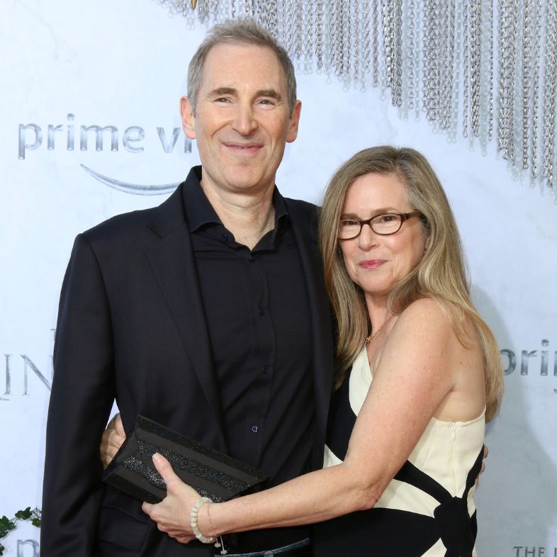 Andy Jassy, Elana Jassy at the The Lord Of The Rings: The Rings Of Power Premiere Screening at Culver Studios on August 15, 2022 in Culver City, CA
