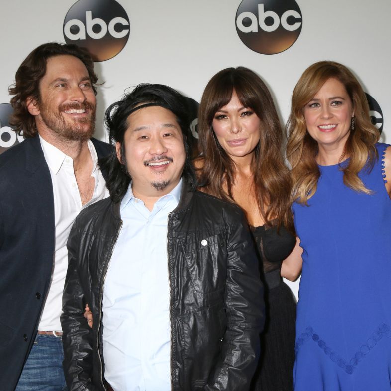 Oliver Hudson, Bobby Lee, Lindsay Price, Jenna Fischer at the 2018 NAACP Image Awards at Convention Center on January 15, 2018 in Pasadena, CA