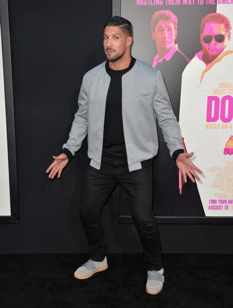 LOS ANGELES, CA. August 15, 2016: Mixed Martial Artist Brendan Schaub at the Los Angeles premiere of War Dogs at the TCL Chinese Theatre, Hollywood