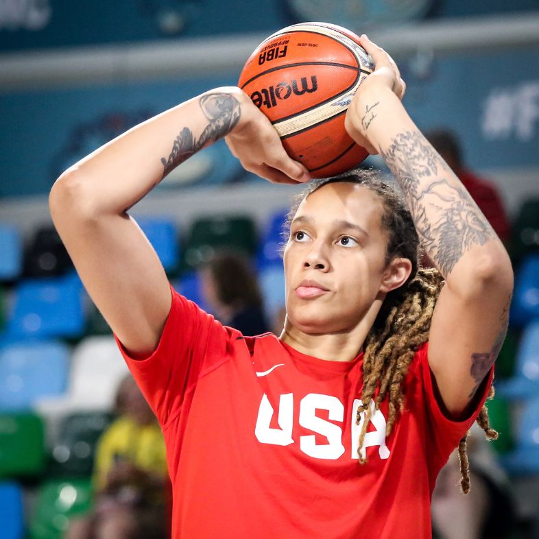 Spain, Tenerife, September 25, 2018: US female basketball player Brittney Griner during the Women s Basketball World Cup in Spain