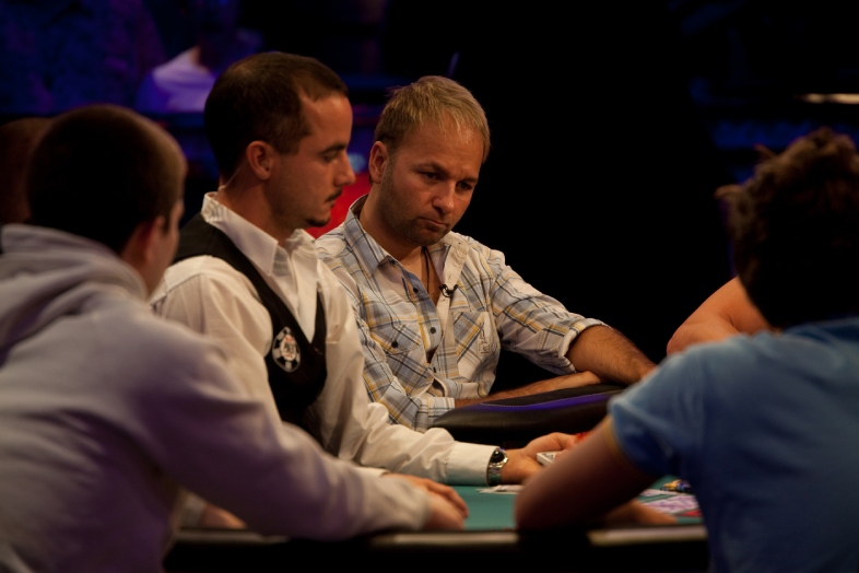 Daniel Negreanu (born July 26, 1974) is a Canadian professional poker player. He has won four World Series of Poker bracelets and two World Poker Tour Championship titles