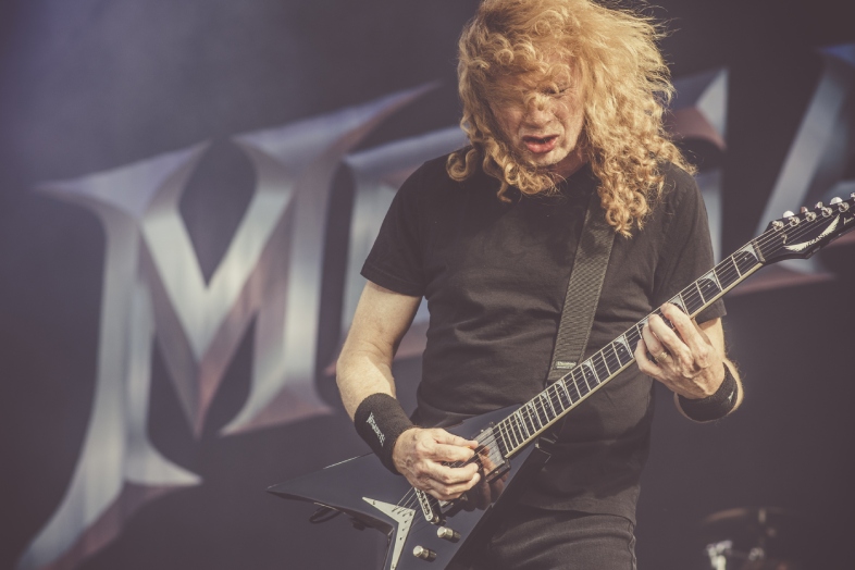 Megadeth is an American heavy metal band from Los Angeles, California. Guitarist Dave Mustaine and bassist David Ellefson formed the band