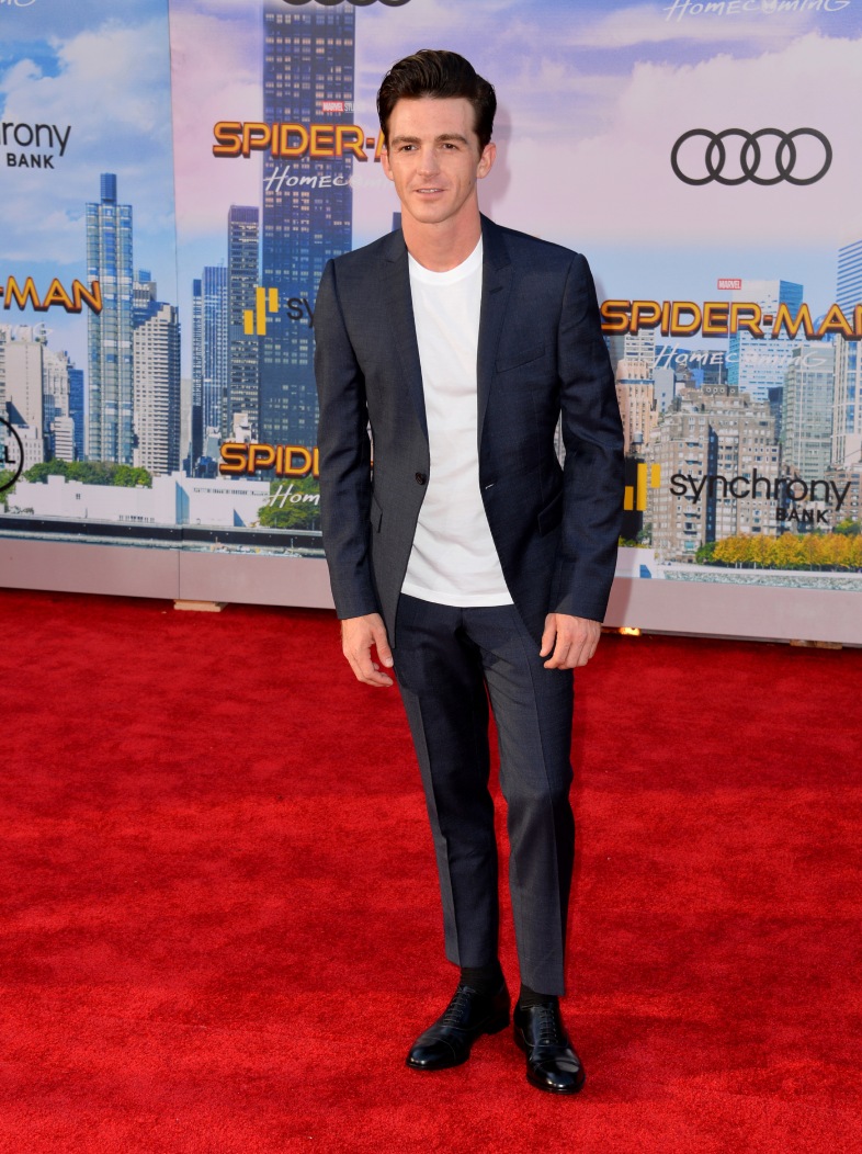 LOS ANGELES, CA - June 28, 2017: Drake Bell at the world premiere for Spider-Man: Homecoming at the TCL Chinese Theatre