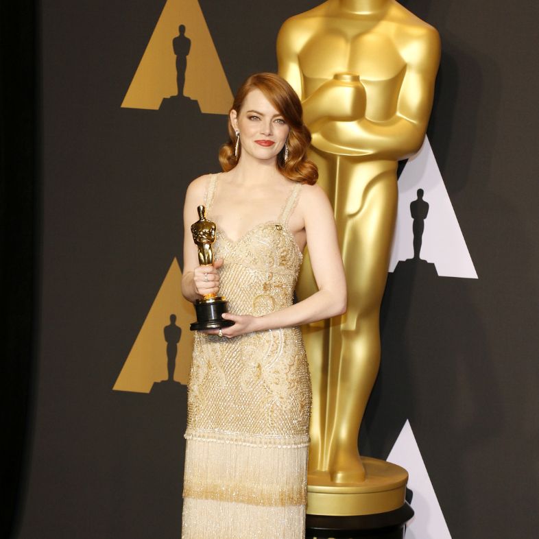 Emma Stone at the 89th Annual Academy Awards - Press Room held at the Hollywood and Highland Center in Hollywood, USA on February 26, 2017.