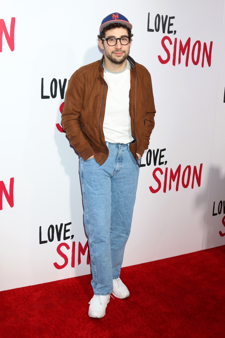 LOS ANGELES - MAR 13: Jack Antonoff at the Love, Simon Special Screening at Westfield Century City Mall Atrium