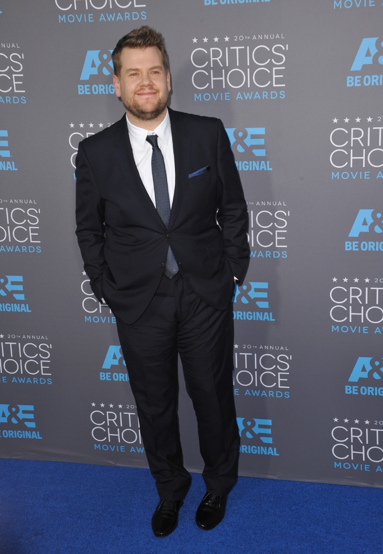 LOS ANGELES, CA - JANUARY 15, 2015: James Corden of the 20th to the well-chosen annual film critic awards