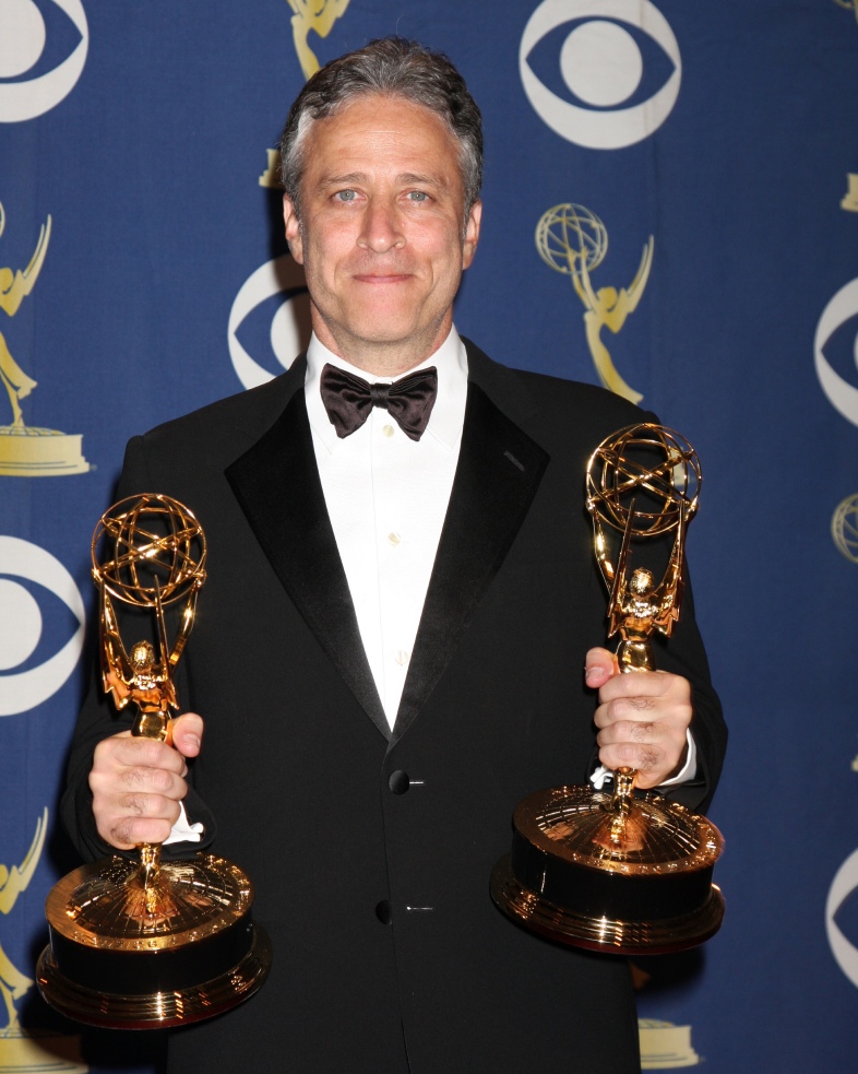Jon Stewart In the Press Room at the 2009 Primetime Emmy Awards Nokia Theater at LA Live Los Angeles