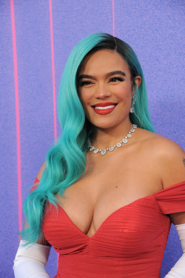 Karol g at the 2022 women in music billboard held at youtube theater in los angeles usa