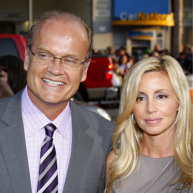 Kelsey Grammer and Camille Grammer at the Los Angeles premiere of X-Men Origins: Wolverine held at the Grauman s Chinese Theatre in Hollywood on April 28, 2009.