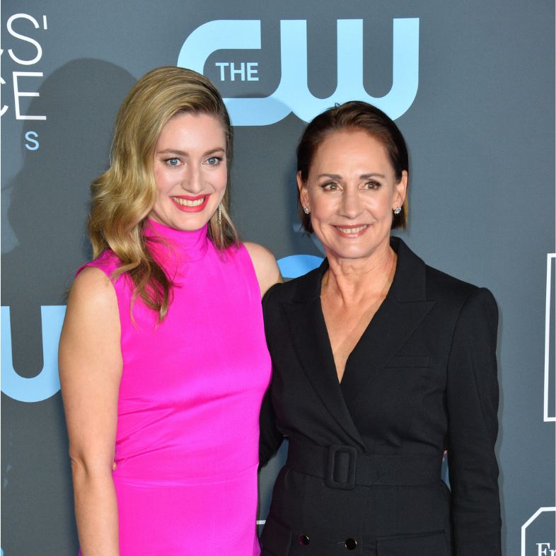  Laurie Metcalf & Zoe Perry at the 24th Annual Critics' Choice Awards in Santa Monica Artwork
