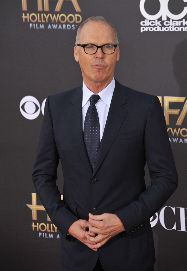 LOS ANGELES, CA - NOVEMBER 14, 2014: Michael Keaton at the 2014 Hollywood Film Awards