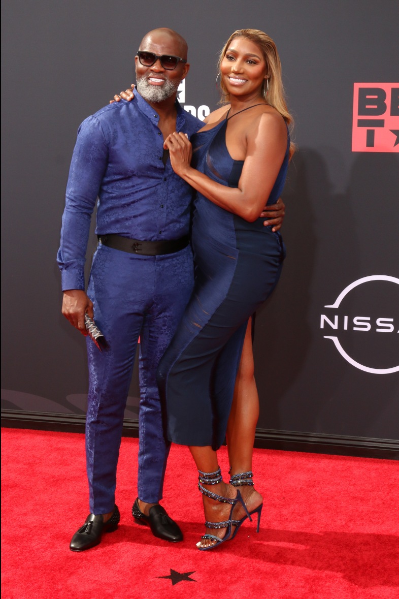 Los angeles june 26: nyonisela sioh nene leakes at the paris awards 2022 at microsoft theater june 26, 2022 in los angeles ca