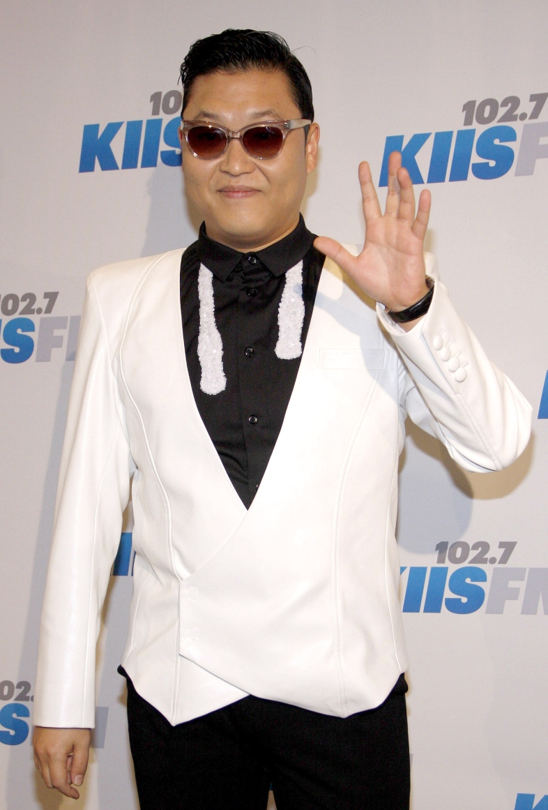 PSY at the KIIS FM`s Jingle Ball 2012 held at the Nokia Theatre LA Live in Los Angeles on December 1, 2012