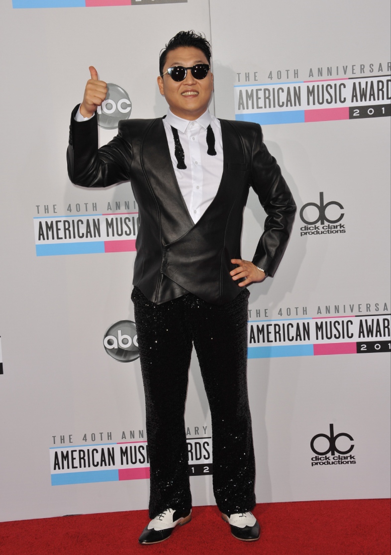 Psy at the 40th Anniversary American Music Awards at the Nokia Theatre LA Live. November 18, 2012 Los Angeles
