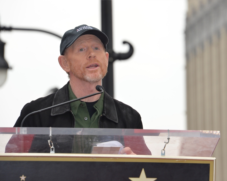 LOS ANGELES, CA - DECEMBER 10, 2015: Director Ron Howard at Ron Howard s Hollywood Walk of Fame star ceremony
