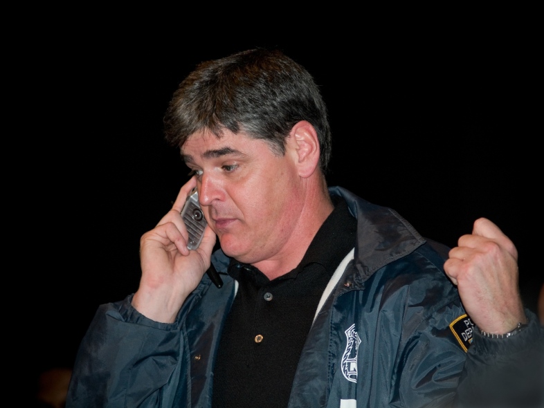 Political commentator Sean Hannity at the Hannity Freedom Rally on September 10, 2007 in Jackson