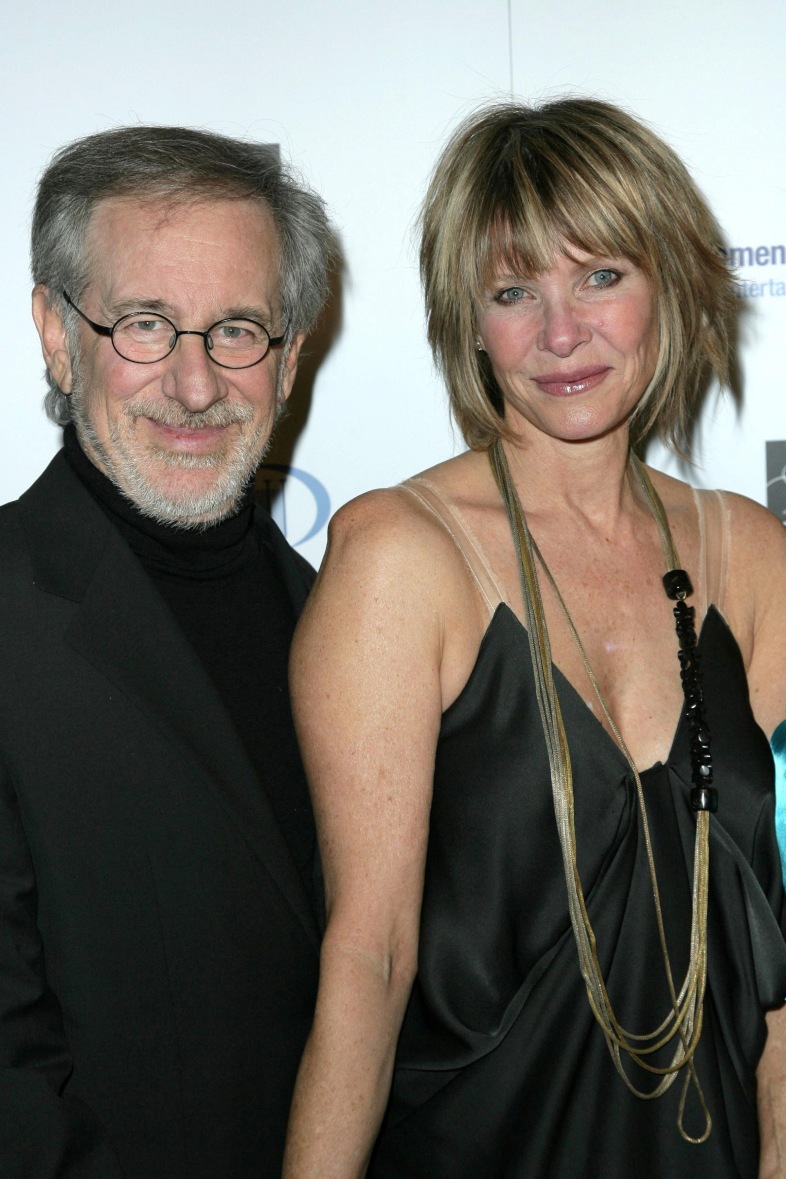 Steven Spielberg and Kate Capshaw of the 14th evening at the "unforgettable" annual Saks Fifth Avenue benefiting research funds