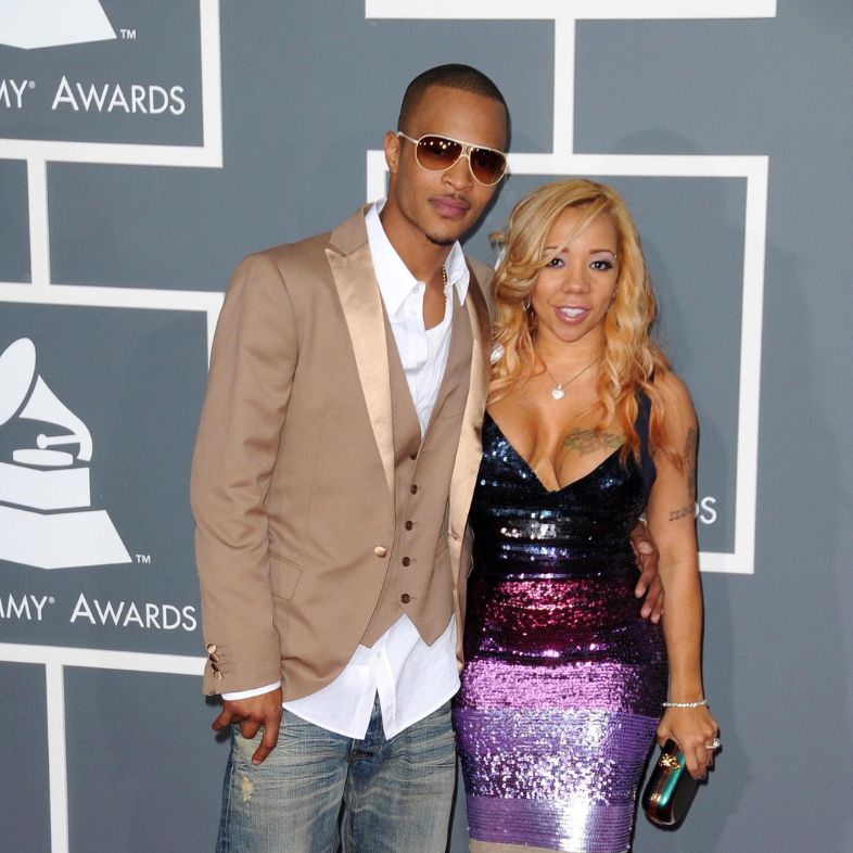 TI and Tiny at the 51st Annual Grammy Awards. Staples Center, Los Angeles, CA 02-08-09