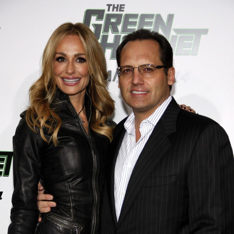 Taylor Armstrong and Russell Armstrong at the Los Angeles premiere of 'The Green Hornet' held at the Grauman's Chinese Theater in Hollywood on January 10, 2010.