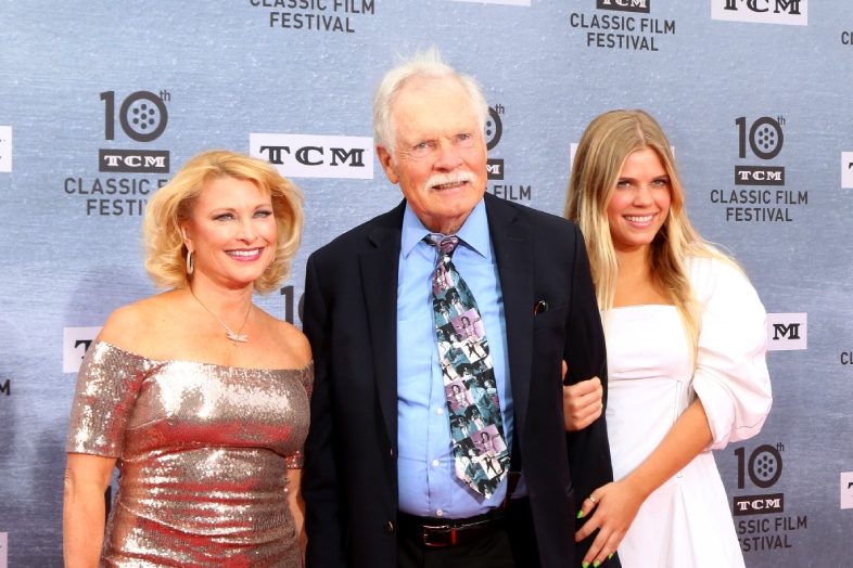 LOS ANGELES - APR 11: Guest, Ted Turner, grandaughter at the 2019 TCM Classic Film Festival Gala