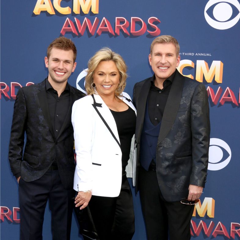 Chase Julie Chrisley Todd Chrisley Chrisley at the Academy of Country Music Awards 2018 at MGM Grand Garden Arena on April 15, 2018 NV in Las Vegas
