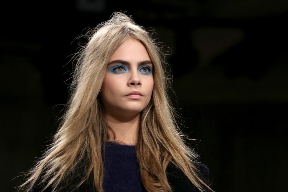 Cara Delevingne at the Unique show as part of London Fashion Week AW13, Tate Modern, London. 17/02/2013 Picture by: Henry Harris / Featureflash - Photo 31521564 © Featureflash | Dreamstime.com 