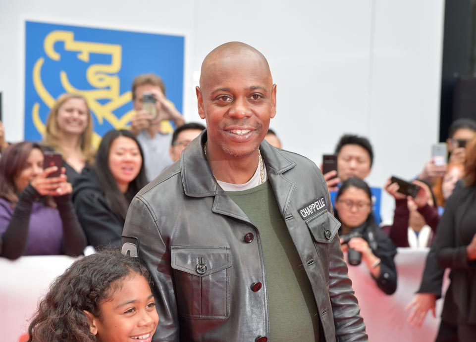 Photo 125778280 © Anita Zvonar | Dreamstime.com - Comedian, Director and Actor Dave Chappelle at premiere of A Star Is Born at Toronto International Film Festival 2018 at Roy Thomson Hall 