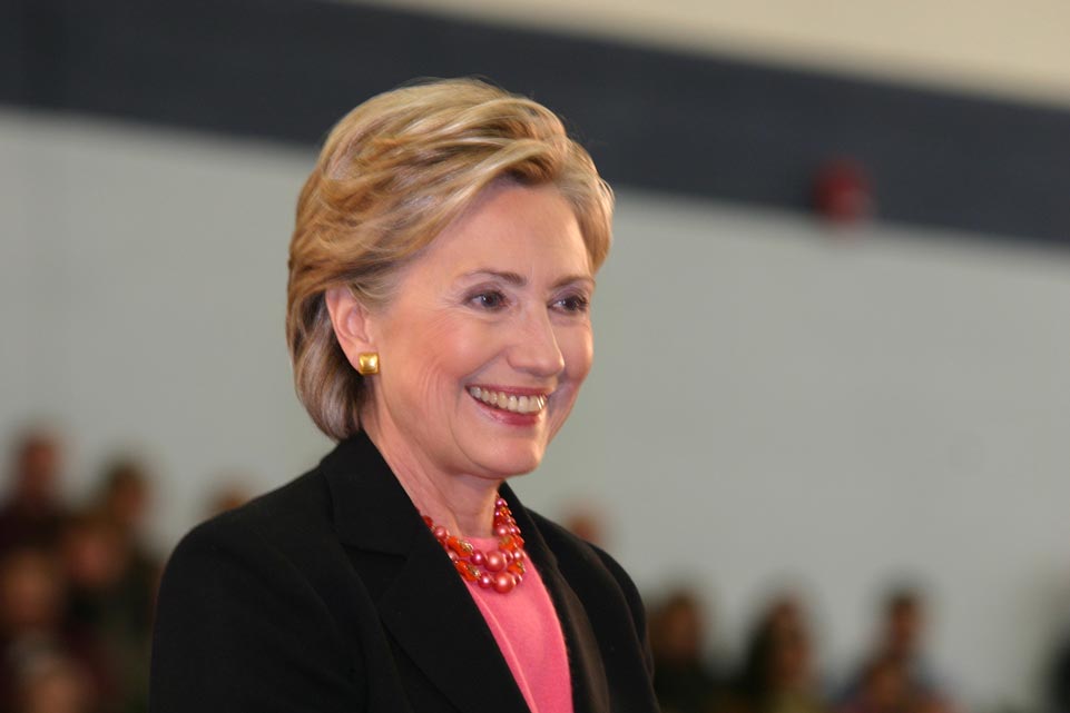 Stunning image of Secretary of State Hillary Clinton smiling. Photo 18904593 © Numinaimages | Dreamstime.com
