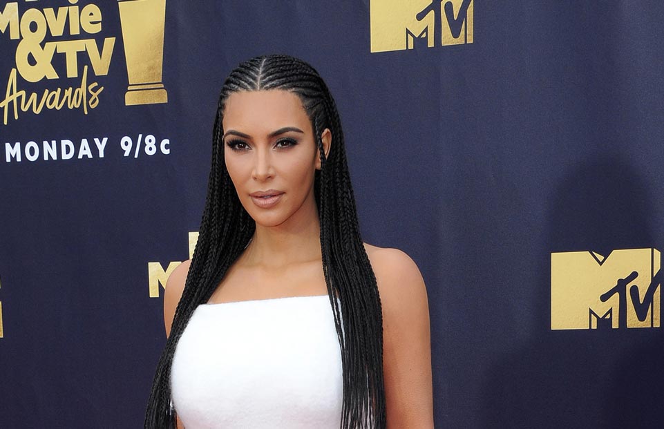 Kim Kardashian West at the 2018 MTV Movie And TV Awards held at the Barker Hangar in Santa Monica, USA on June 16, 2018. - Photo 119195567 © Starstock | Dreamstime.com 