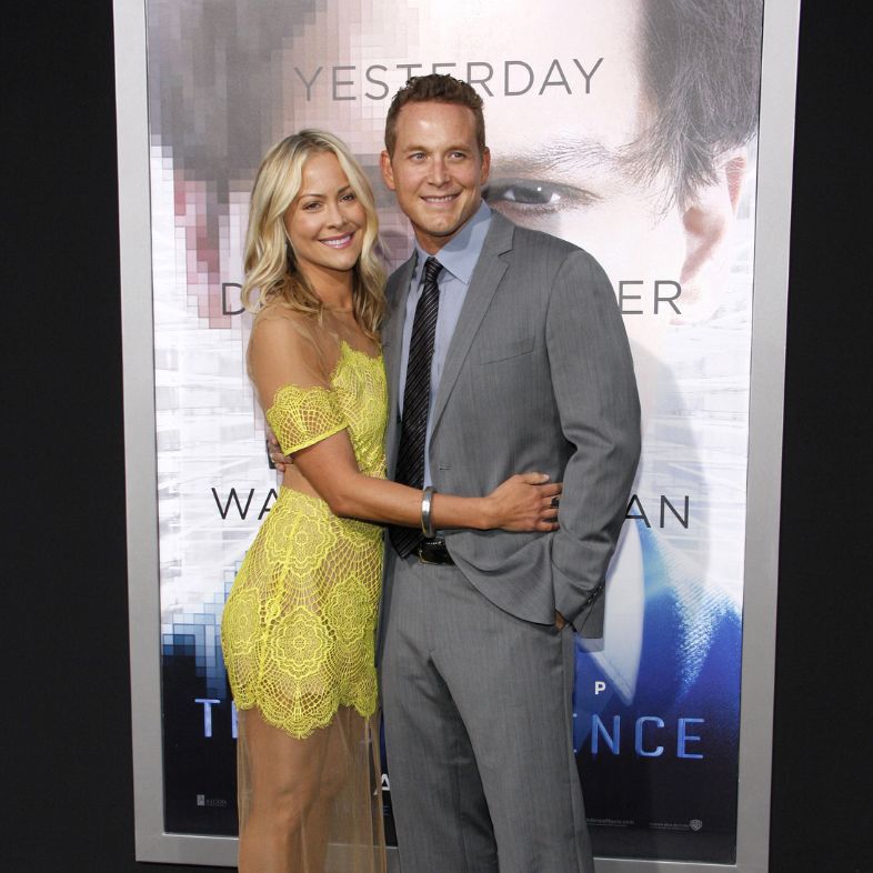 Cole Hauser and Cynthia Daniel at the Los Angeles premiere of Transcendence held at the Regency Village Theatre in Westwood on April 10, 2014 in Los Angeles, California
